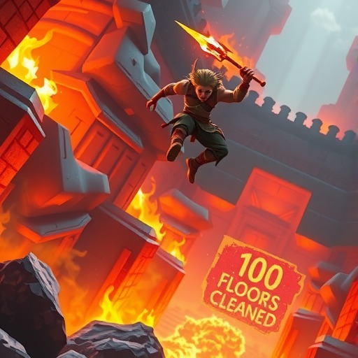 我的勇者火战0氪一天100层，想到120层，再测试下(图1)