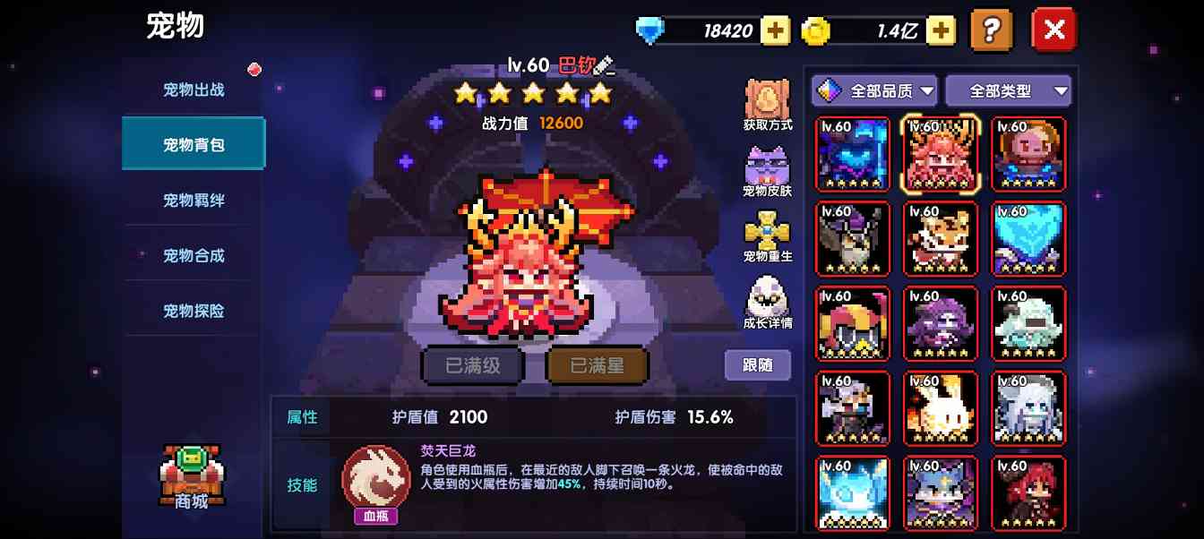 我的勇者【萌新向】萌新宠物养成攻略(图18)