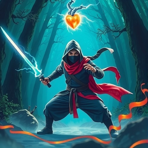 我的勇者【我的勇者】玩家自制BD忍者 剑断万古：魔女凝心(图1)