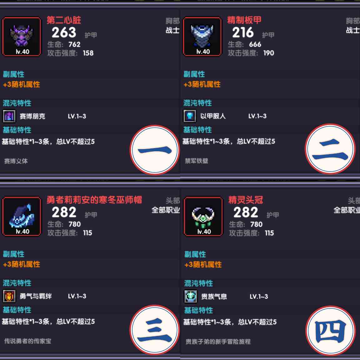 我的勇者【萌新必看】入坑进阶之混沌地牢、混沌暗金攻略（含新混沌锻炉）(图2)
