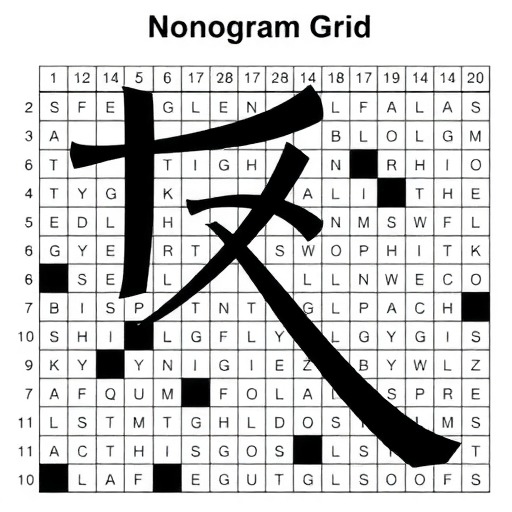 以数织图Nonogram这一关怎么闯？(图1)