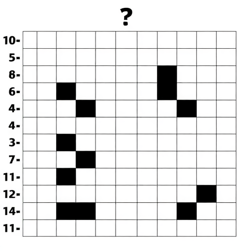 以数织图Nonogram这从哪推，求教(图1)
