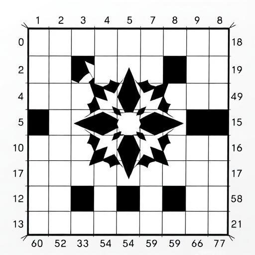 以数织图Nonogram10.21(图1)
