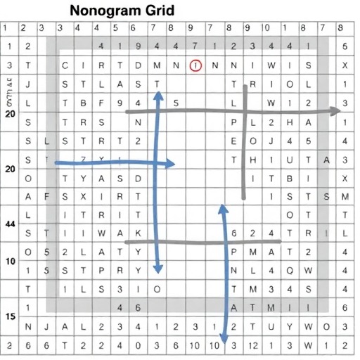 以数织图Nonogram求指教这种关卡该怎么推理？(图2)