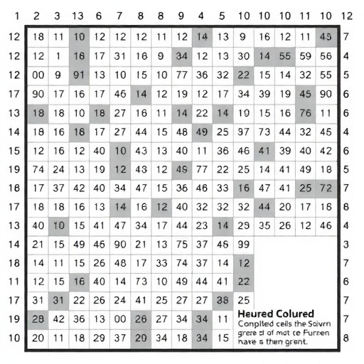 以数织图Nonogram咋弄呀，试了几次没思路了(图1)