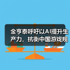 金亨泰呼吁以AI提升生产力，抗衡中国游戏规模优势（图1）