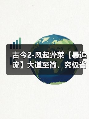 古今2-风起蓬莱【暴追流】大道至简,究极省流版本(图4) 古今2-风起蓬莱【暴追流】大道至简,究极省流版本(图4)