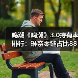 鸣潮《鸣潮》3.0持有率排行：琳奈零链占比88%，千咲多链抽取破圈（图2）
