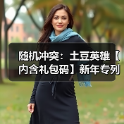随机冲突:土豆英雄【内含礼包码】新年专列 · 开往2026的祝福(图1) 随机冲突:土豆英雄【内含礼包码】新年专列 · 开往2026的祝福(图1)