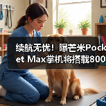 续航无忧！曝芒米Pocket Max掌机将搭载8000mAh电池（图4）