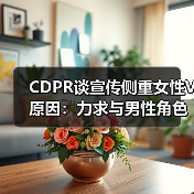 CDPR谈宣传侧重女性V原因：力求与男性角色曝光均衡（图1）