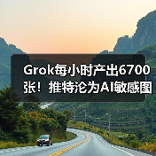 Grok每小时产出6700张！推特沦为AI敏感图基地（图2）