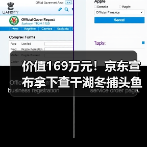 价值169万元！京东宣布拿下查干湖冬捕头鱼 免费送官方正版下载 - 极玩家