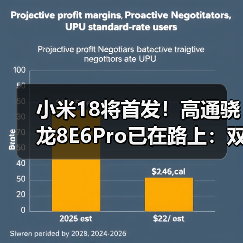 小米18将首发！高通骁龙8E6Pro已在路上：双剑齐发官方正版下载 - 极玩家