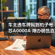 车主选车牌摇到豹子号苏A0000A 陪办销售直呼活久见官方正版下载 - 极玩家