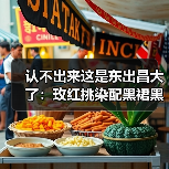 认不出来这是东出昌大了：玫红挑染配黑裙黑唇（图3）
