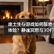 废土生存游戏如何颠覆体验?静谧冥想与3D打印机制深度解析(图1) 废土生存游戏如何颠覆体验?静谧冥想与3D打印机制深度解析(图1)