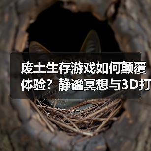 废土生存游戏如何颠覆体验?静谧冥想与3D打印机制深度解析(图3) 废土生存游戏如何颠覆体验?静谧冥想与3D打印机制深度解析(图3)
