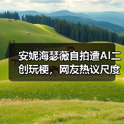 安妮海瑟薇自拍遭AI二创玩梗,网友热议尺度边界(图2) 安妮海瑟薇自拍遭AI二创玩梗,网友热议尺度边界(图2)