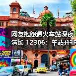 网友抱怨遭火车站深夜清场 12306：车站并非全24小时运营官方正版下载 - 极玩家