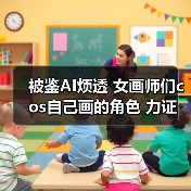 被鉴AI烦透 女画师们cos自己画的角色 力证(图1) 被鉴AI烦透 女画师们cos自己画的角色 力证(图1)