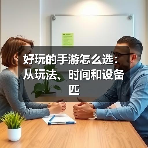 好玩的手游怎么选：从玩法、时间