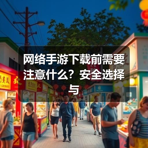 网络手游下载前需要注意什么?安全选择与安装指南(图1) 网络手游下载前需要注意什么?安全选择与安装指南