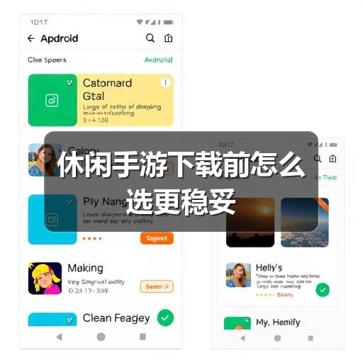 休闲手游下载前怎么选更稳妥(图2) 休闲手游下载前怎么选更稳妥