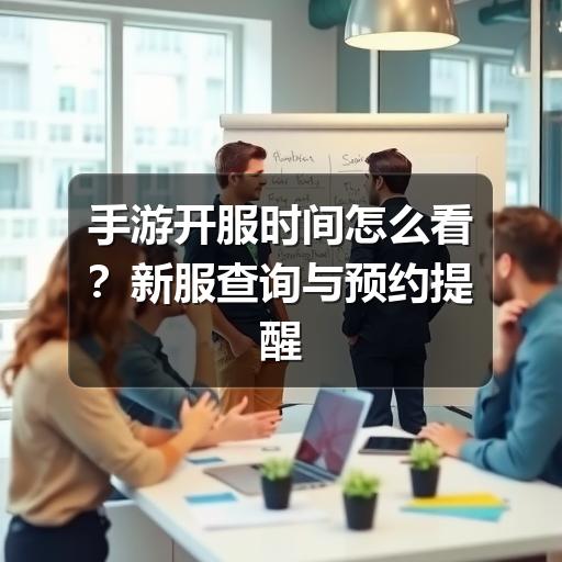 手游开服时间怎么看?新服查询与预约提醒指南(图3) 手游开服时间怎么看?新服查询与预约提醒指南