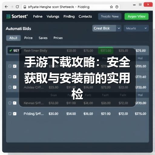 手游下载攻略:安全获取与安装前的实用检查(图2) 手游下载攻略:安全获取与安装前的实用检查