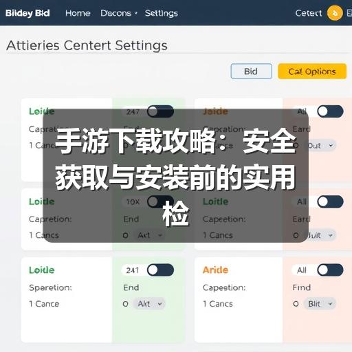 手游下载攻略:安全获取与安装前的实用检查(图1) 手游下载攻略:安全获取与安装前的实用检查