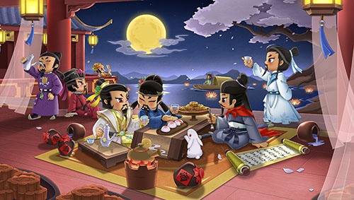 葫芦娃葫芦娃手游《八贤赏月》活动介绍(图1)